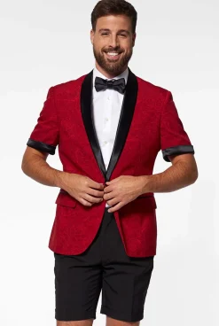 Heren OppoSuits Examen Smokings|Perfect Peony