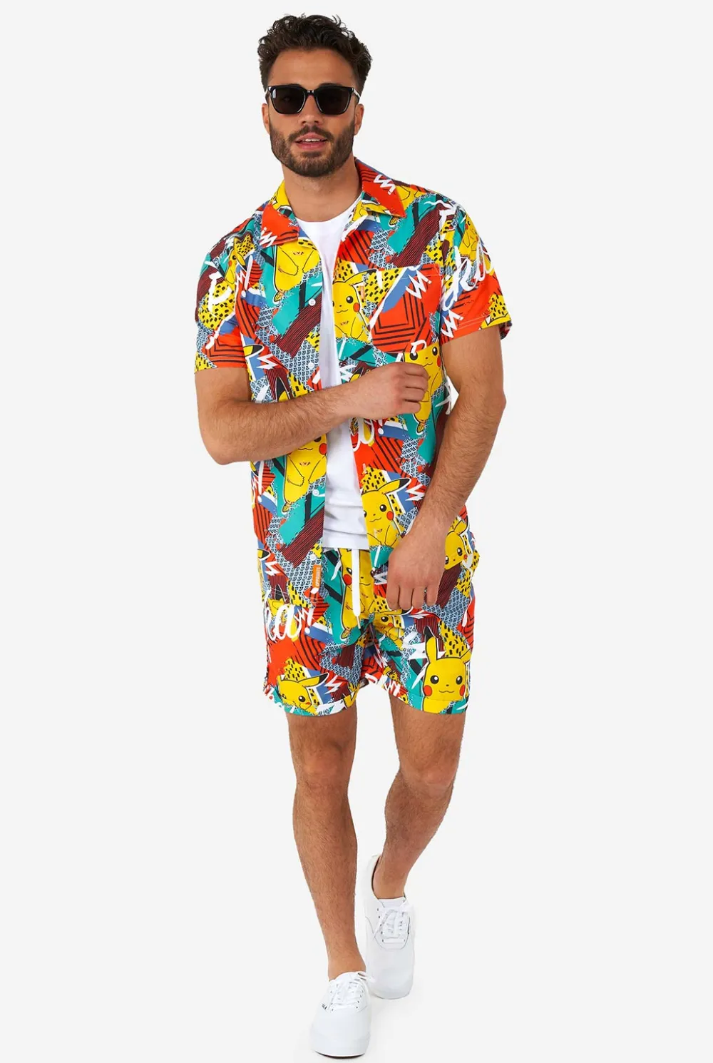 Heren OppoSuits Zomer Sets|Pika Pikachu