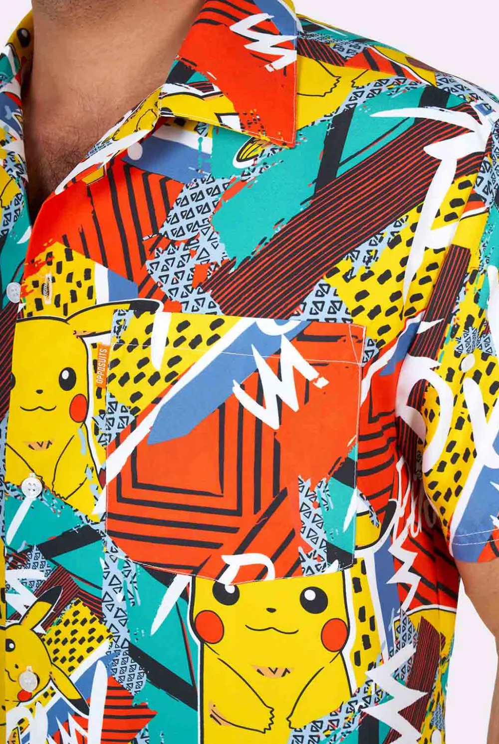Heren OppoSuits Zomer Sets|Pika Pikachu