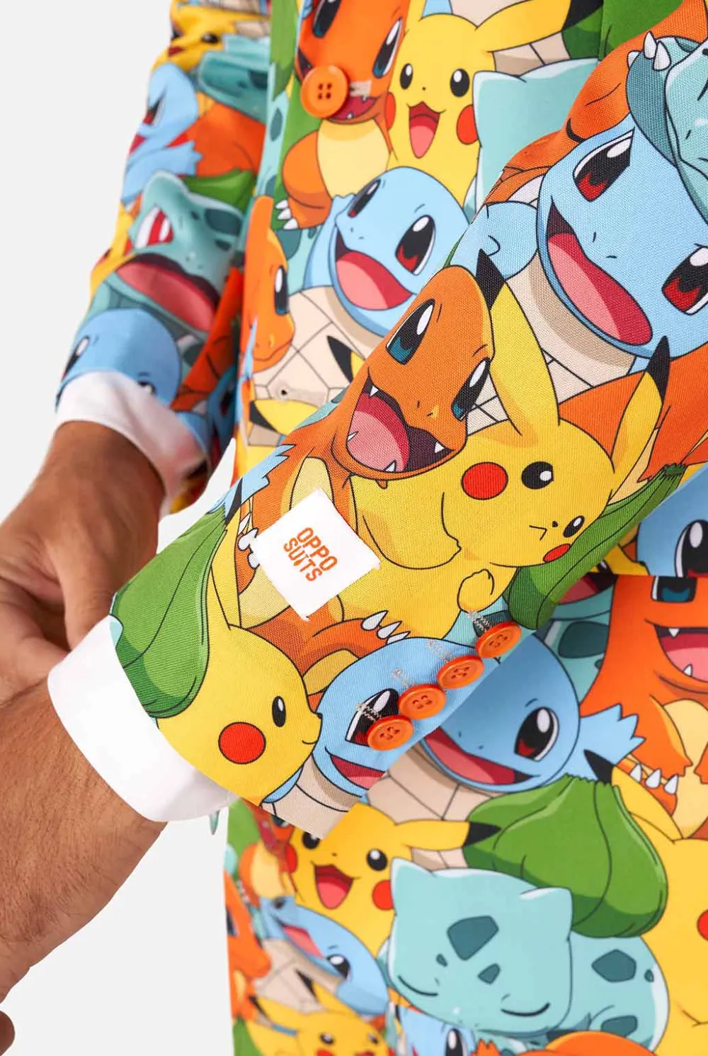 Heren OppoSuits Halloweenpakken|Vrijgezellenfeest Pakken|Pokémon