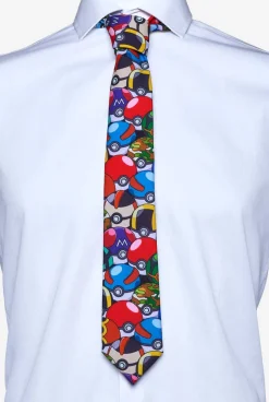 OppoSuits Stropdassen|Pokémon Tie - Pokeball