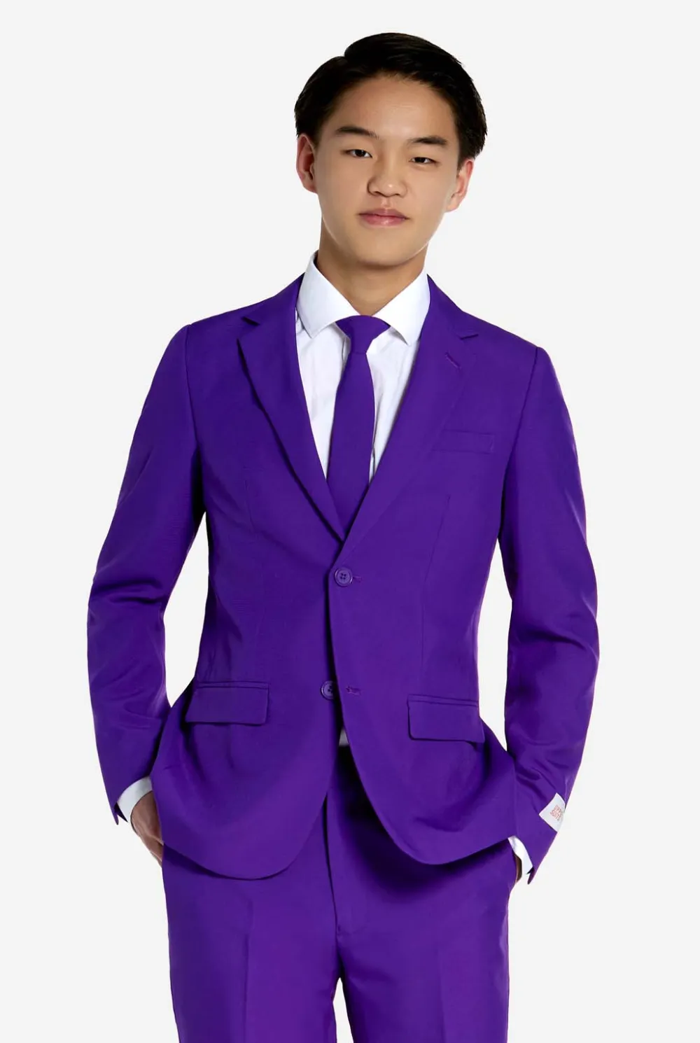OppoSuits Effen Gekleurde Pakken|Purple Prince