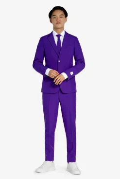 OppoSuits Effen Gekleurde Pakken|Purple Prince