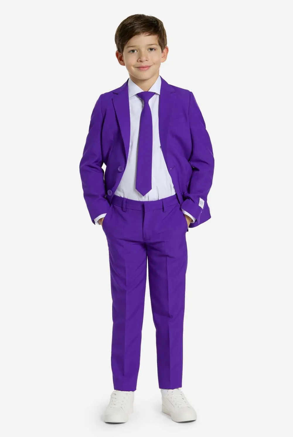 OppoSuits Effen Gekleurde Pakken|Purple Prince