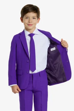 OppoSuits Effen Gekleurde Pakken|Purple Prince