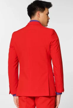 Heren OppoSuits Vrijgezellenfeest Pakken|Trouwpakken|Red Devil