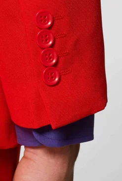 Heren OppoSuits Vrijgezellenfeest Pakken|Trouwpakken|Red Devil