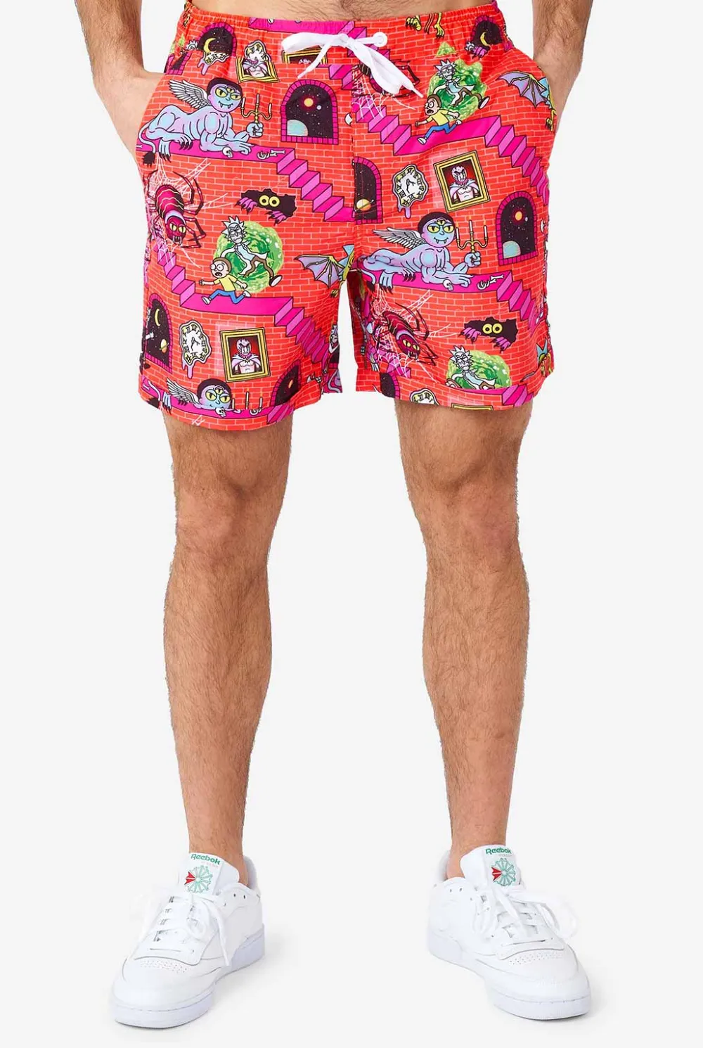 Heren OppoSuits Zomer Sets|Rick & Morty™ Surreal