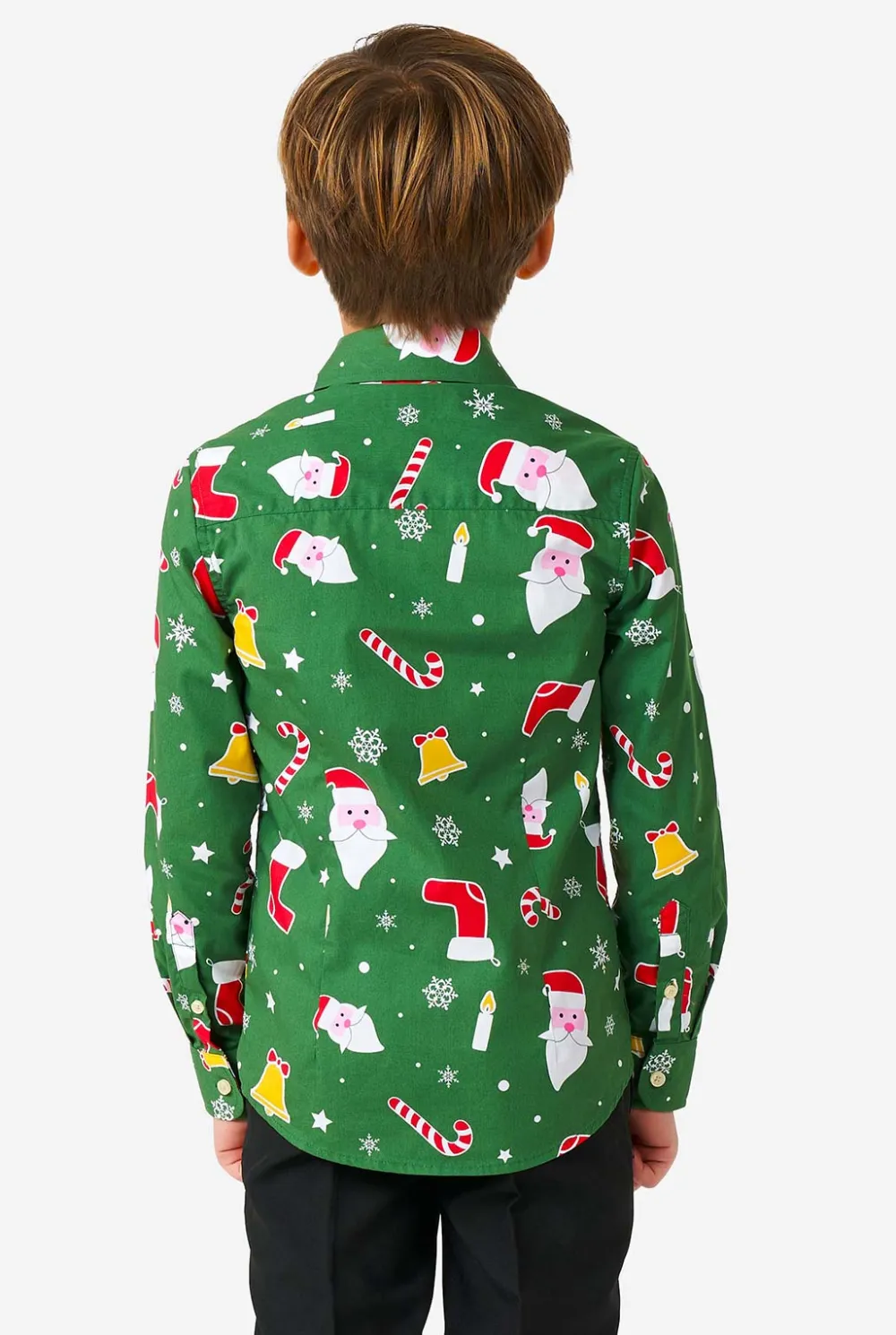 OppoSuits Casual Overhemden|Kerst Overhemden|Santaboss