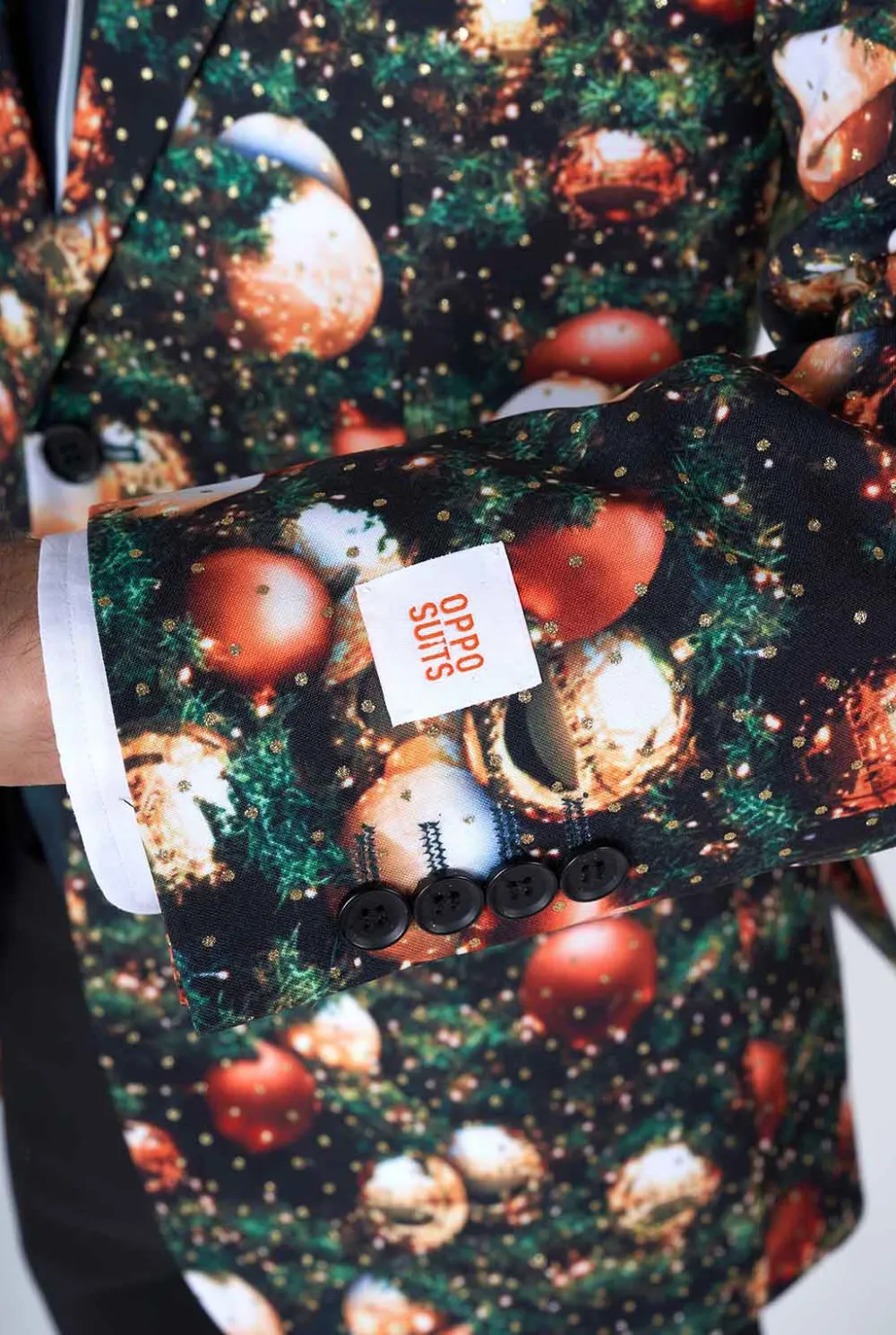 Heren OppoSuits Kerstpakken|Shine Pine