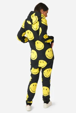 DAMES OppoSuits Effen Gekleurde Onesies|Onesies Met Print|Smiley Original®