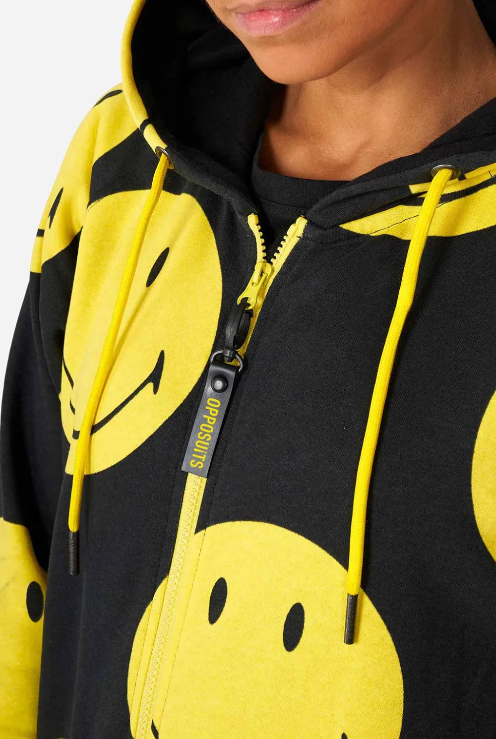 DAMES OppoSuits Effen Gekleurde Onesies|Onesies Met Print|Smiley Original®