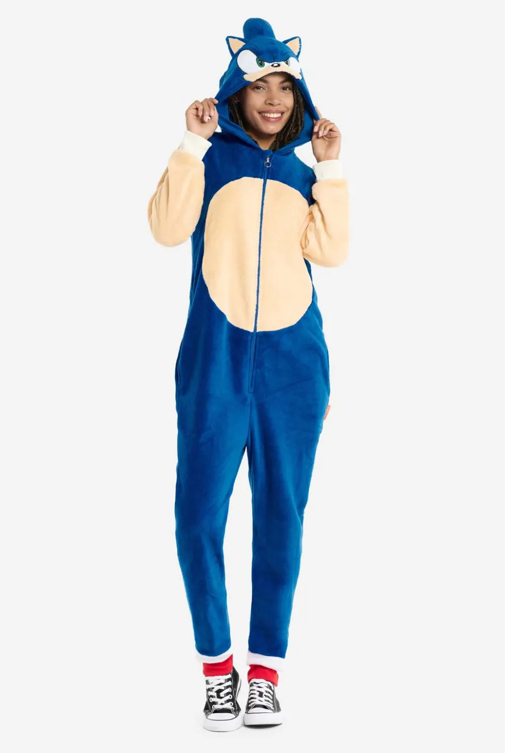 DAMES OppoSuits Karakter Onesies|Effen Gekleurde Onesies|Sonic the Hedgehog™