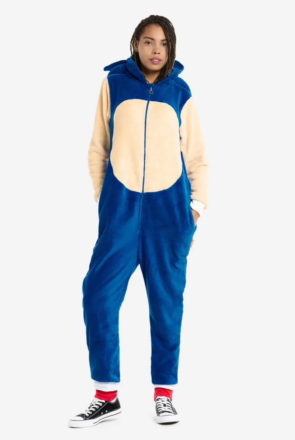 DAMES OppoSuits Karakter Onesies|Effen Gekleurde Onesies|Sonic the Hedgehog™