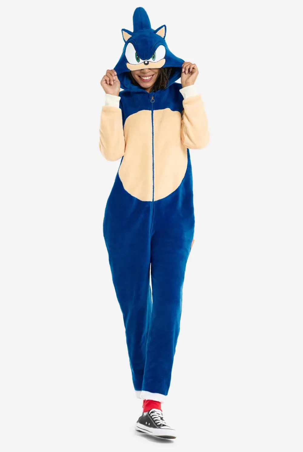 DAMES OppoSuits Karakter Onesies|Effen Gekleurde Onesies|Sonic the Hedgehog™