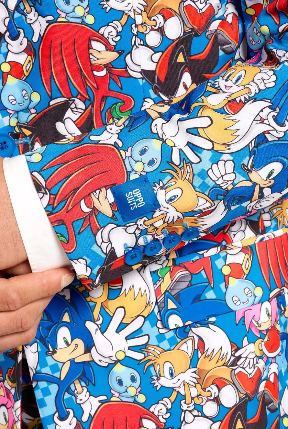 Heren OppoSuits Halloweenpakken|Vrijgezellenfeest Pakken|Sonic the Hedgehog™
