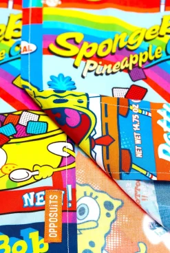 Heren OppoSuits Zomer Overhemden|Hawaii Shirts|SpongeBob™ Breakfast