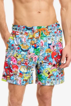 Heren OppoSuits Zwembroeken|SpongeBob™ Frenzy
