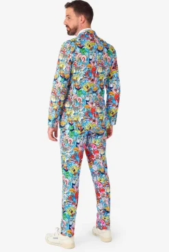 Heren OppoSuits Halloweenpakken|Trouwpakken|SpongeBob™ Frenzy