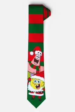 OppoSuits Stropdassen|Spongebob™ Tie - Christmas