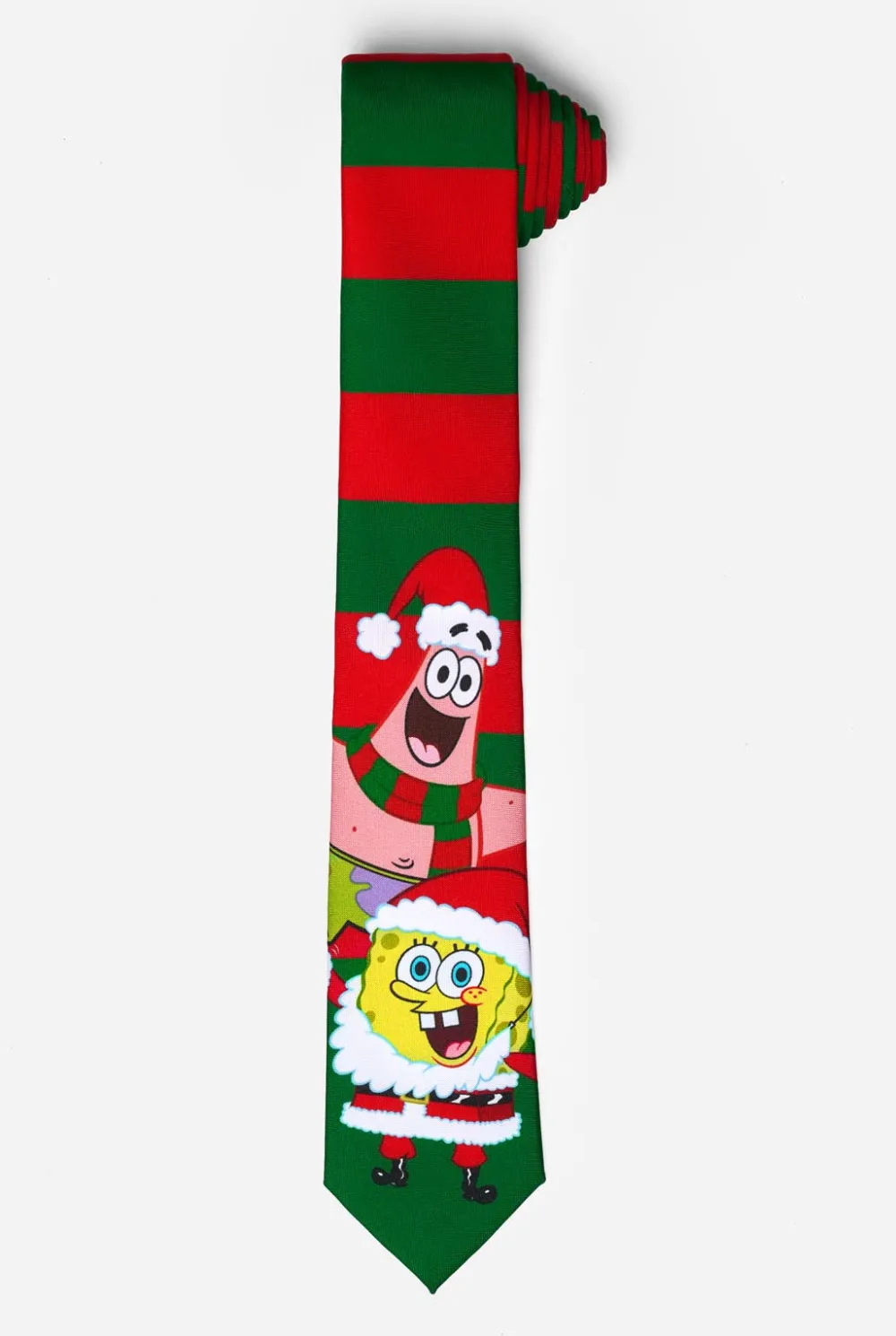 OppoSuits Stropdassen|Spongebob™ Tie - Christmas
