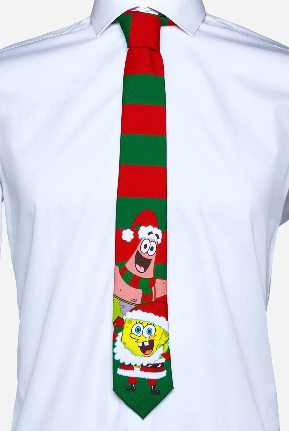 OppoSuits Stropdassen|Spongebob™ Tie - Christmas