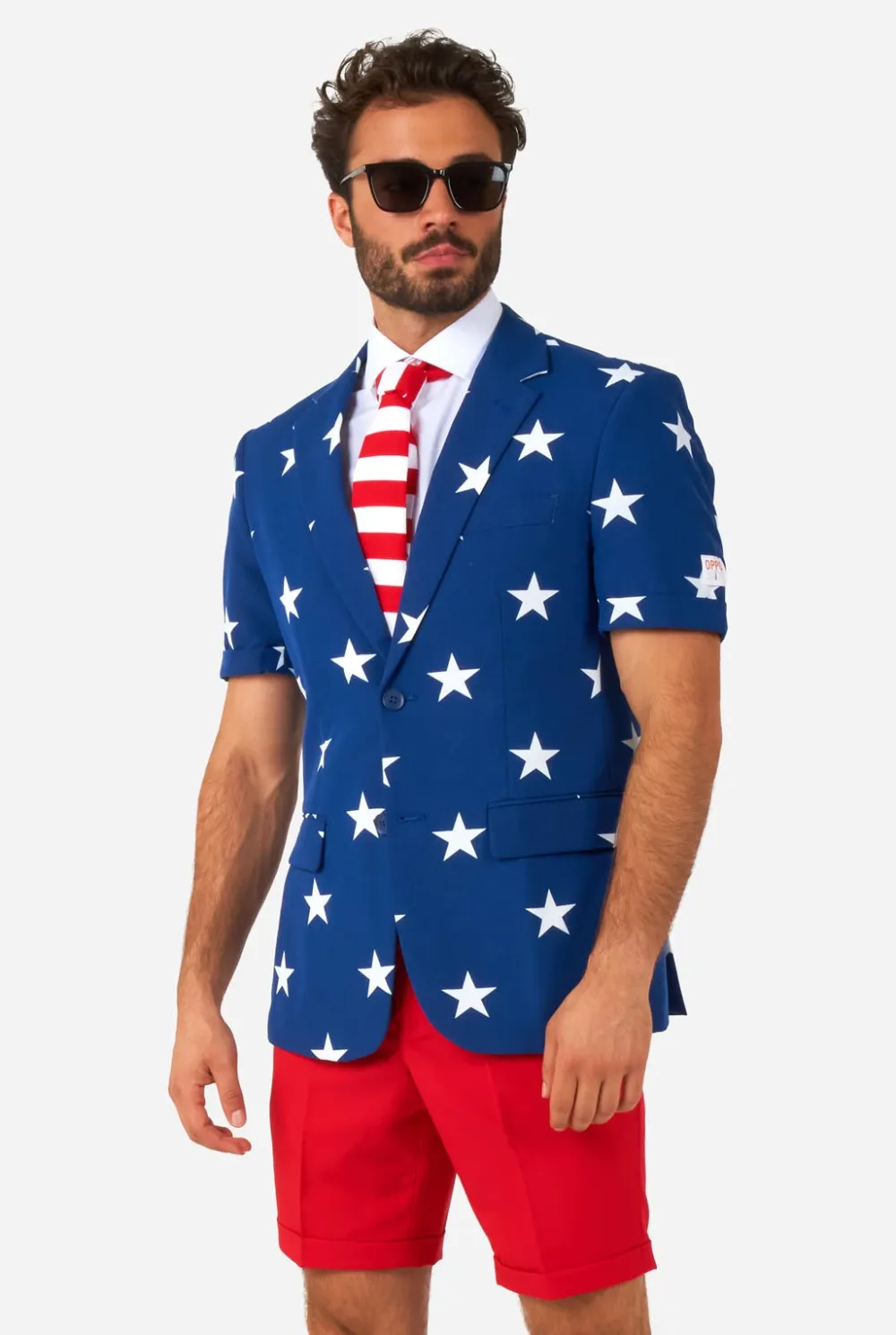 Heren OppoSuits Zomer Pakken|Zomer Pakken|Stars and Stripes