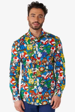 Heren OppoSuits Halloween Overhemden|Casual Overhemden|Super Mario™