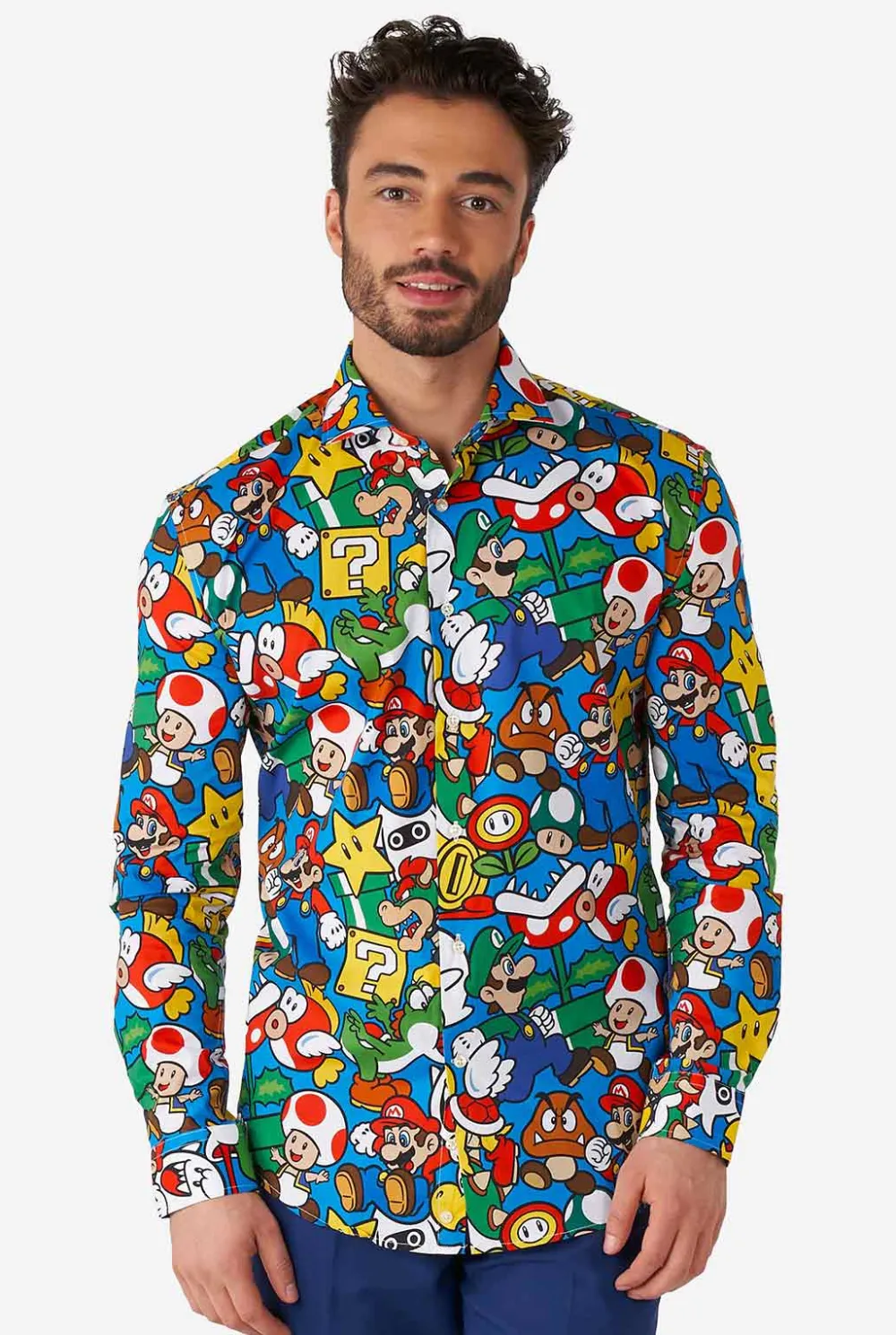 Heren OppoSuits Halloween Overhemden|Casual Overhemden|Super Mario™