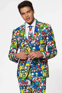 Heren OppoSuits Halloweenpakken|Vrijgezellenfeest Pakken|Super Mario™