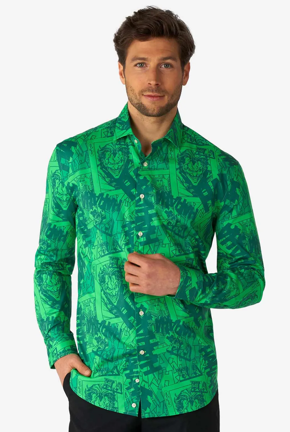 Heren OppoSuits Halloween Overhemden|Casual Overhemden|The Joker™