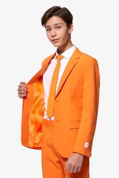OppoSuits Effen Gekleurde Pakken|The Orange