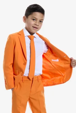 OppoSuits Effen Gekleurde Pakken|The Orange