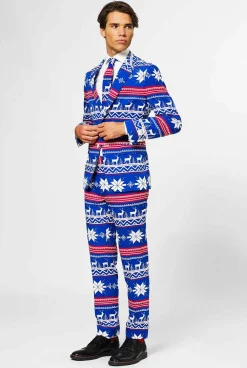 Heren OppoSuits Kerstpakken|The Rudolph