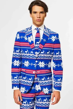 Heren OppoSuits Kerstpakken|The Rudolph