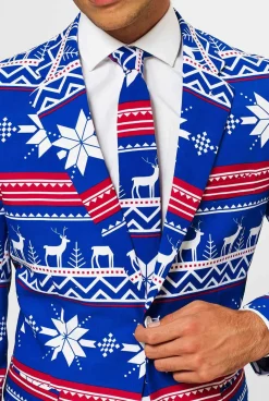 Heren OppoSuits Kerstpakken|The Rudolph