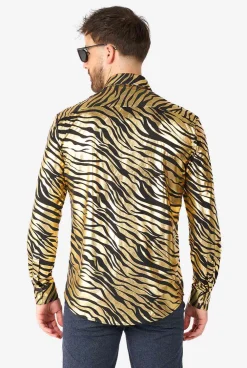 Heren OppoSuits Halloween Overhemden|Casual Overhemden|Tiger Shiner