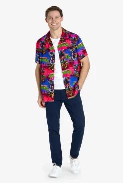 Heren OppoSuits Zomer Overhemden|Hawaii Shirts|TMNT™ Dude!