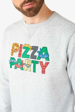 Heren OppoSuits Carnavals Sweaters|TMNT™ Pizza Party