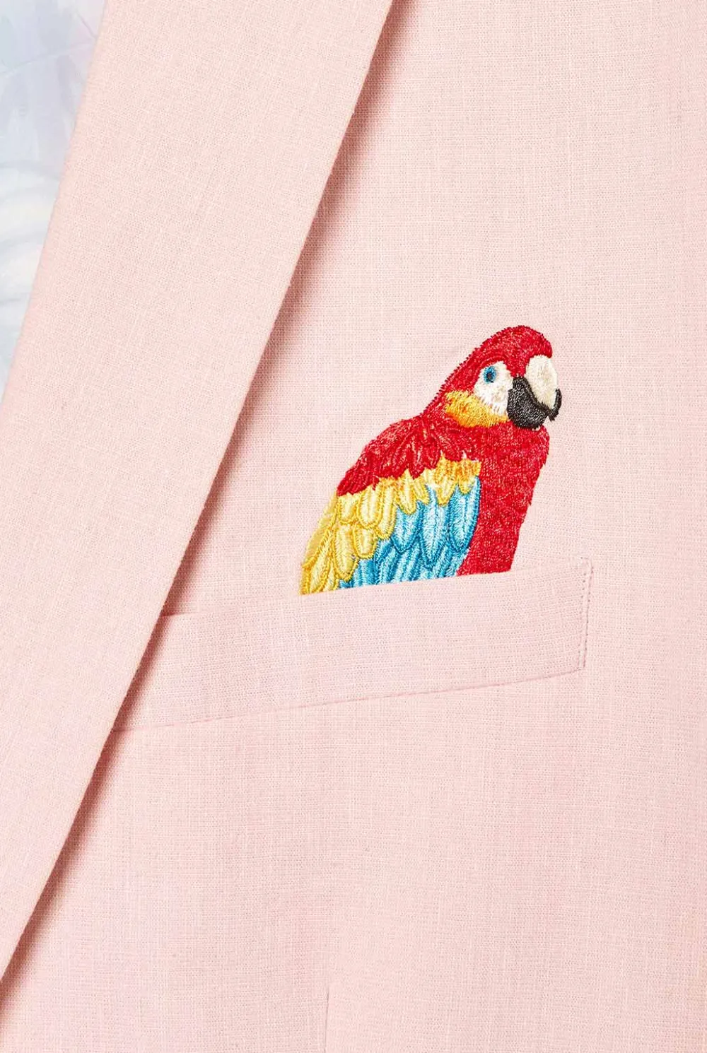 Heren OppoSuits Deluxe Blazers|Zomer Blazers|Tropical - Birdie - Soft Pink