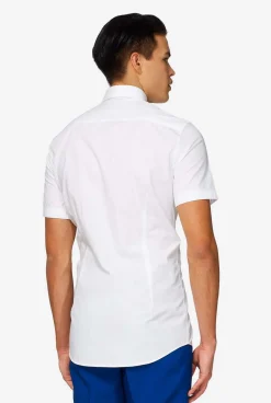 Heren OppoSuits Zomer Overhemden|Effen Gekleurde Overhemden|White Knight