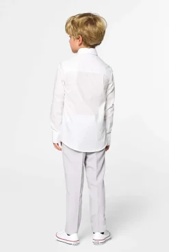 OppoSuits Effen Gekleurde Overhemden|White Knight