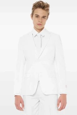 OppoSuits Effen Gekleurde Pakken|White Knight