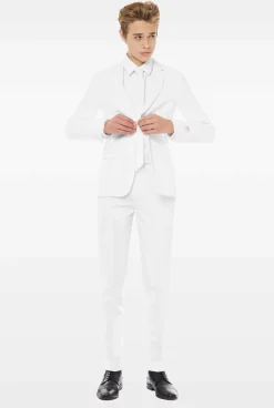OppoSuits Effen Gekleurde Pakken|White Knight