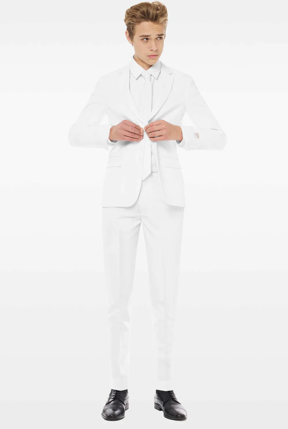 OppoSuits Effen Gekleurde Pakken|White Knight