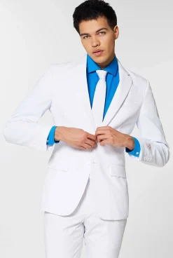 Heren OppoSuits Vrijgezellenfeest Pakken|Trouwpakken|White Knight