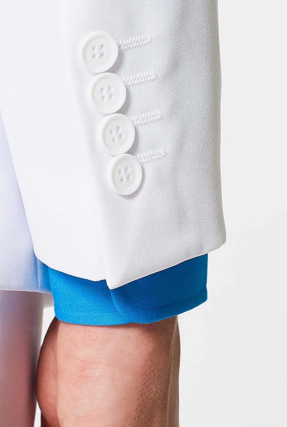 Heren OppoSuits Vrijgezellenfeest Pakken|Trouwpakken|White Knight