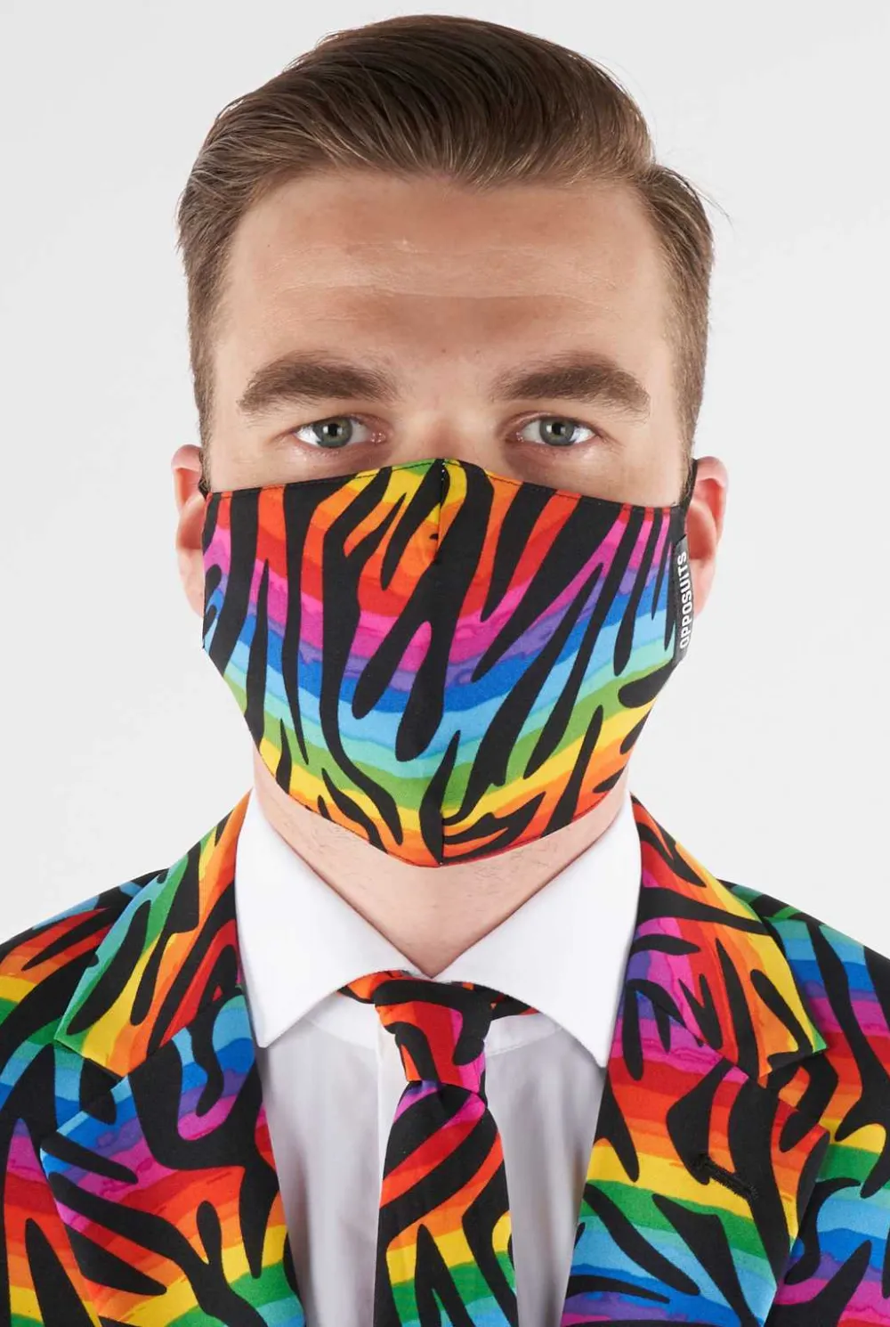 OppoSuits Mondkapjes|Wild Rainbow