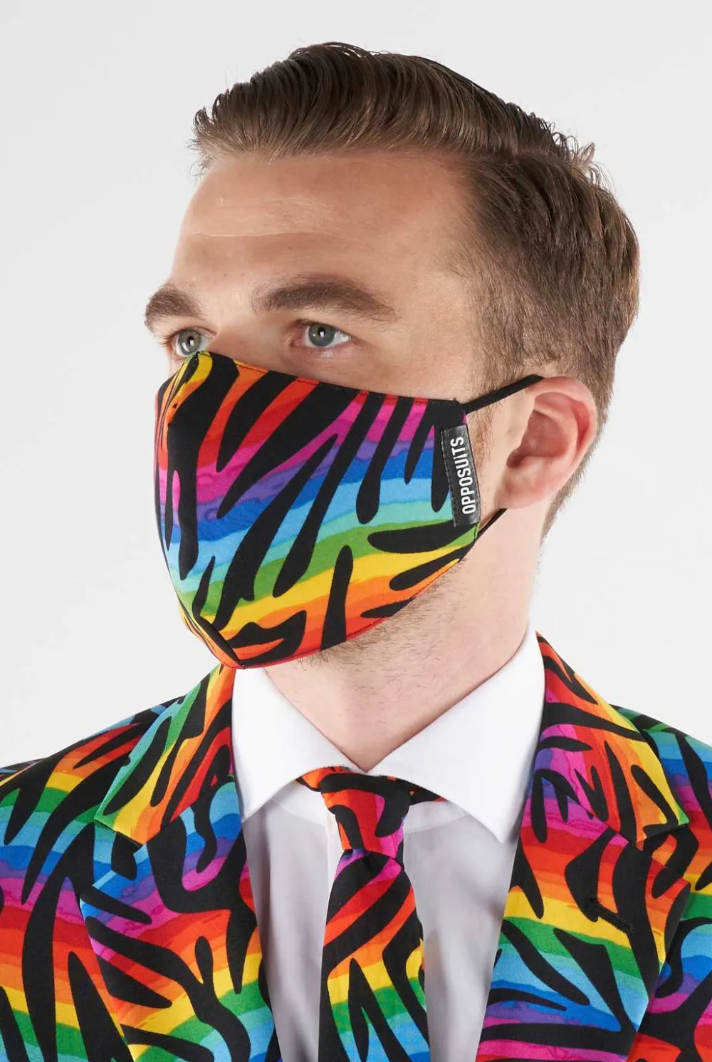 OppoSuits Mondkapjes|Wild Rainbow