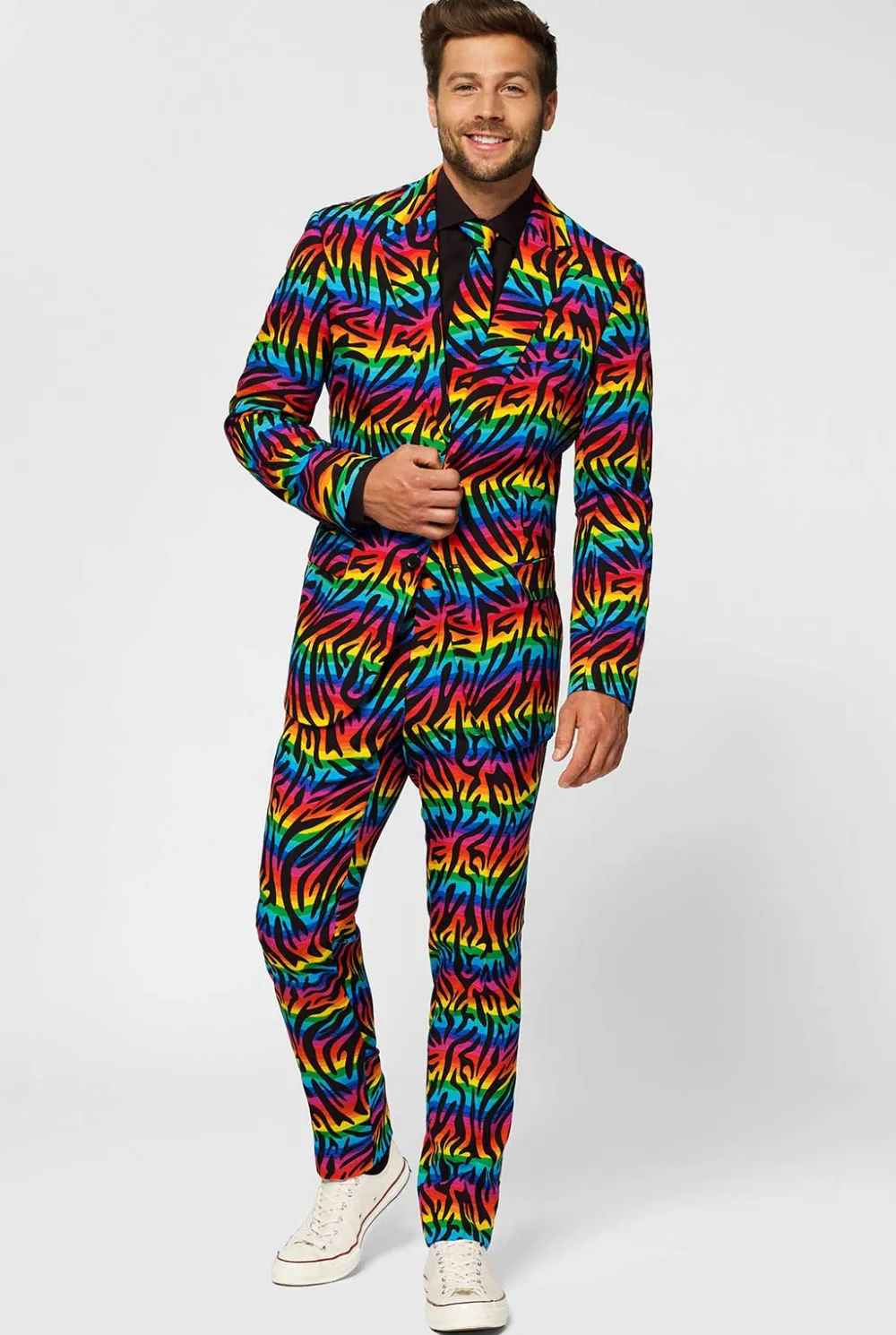 Heren OppoSuits Vrijgezellenfeest Pakken|Pride Pakken|Wild Rainbow